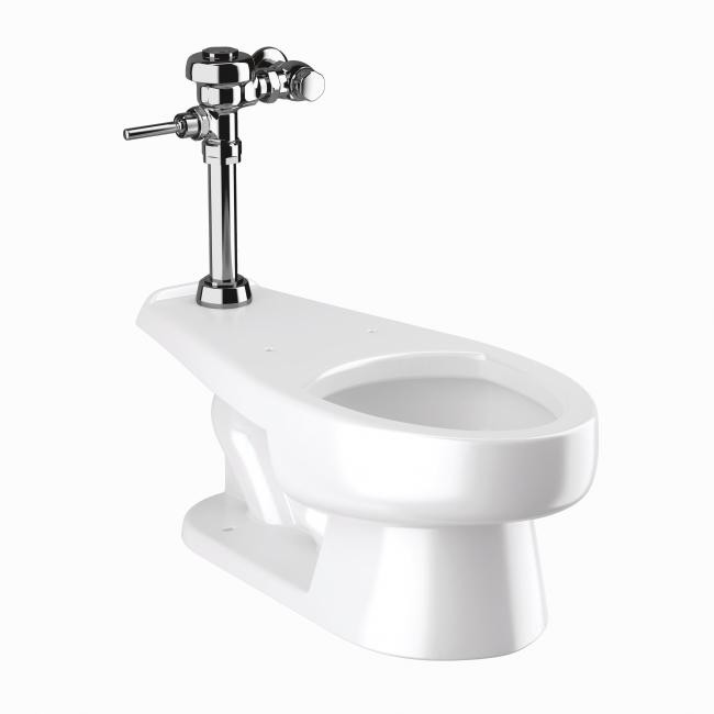 SLOAN 23001010 WETS2300.1010 ST-2309 WATER CLOSET AND SLOAN 111 FLUSHOMETER