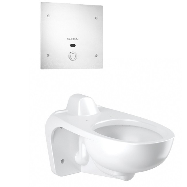SLOAN 24601312 WETS2460.1312 ST-2469 WATER CLOSET AND ROYAL 152 ESS FLUSHOMETER