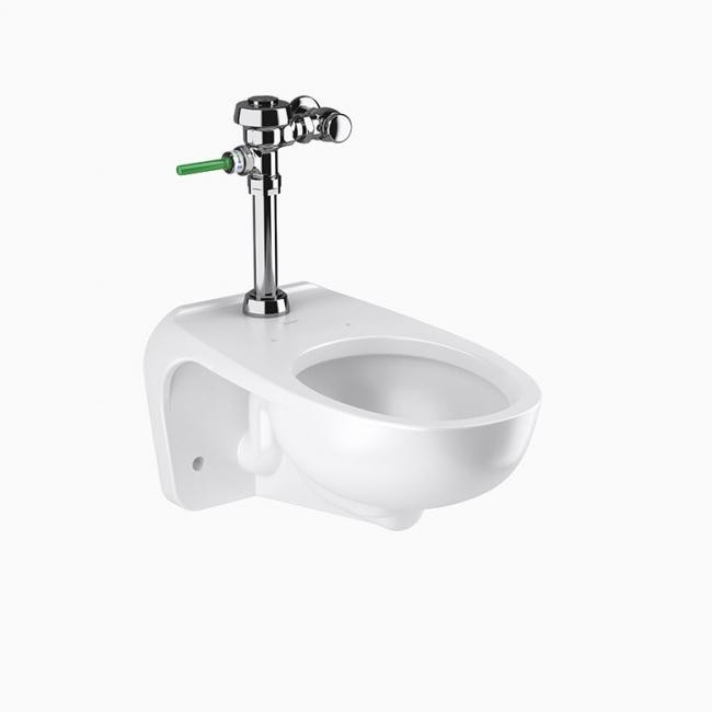 SLOAN 27521002 WETS2752.1002 ST-2459 WATER CLOSET AND SLOAN WES 111 FLUSHOMETER