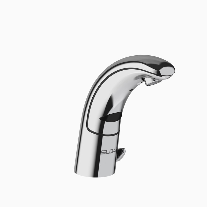 SLOAN 3335112 EAF100-P-ISM PVDBN FCT W/0.5 GPM AER HARDWIRED DECK MOUNTED IR SENSOR FAUCET WITH OPTIONAL USER SETTINGS