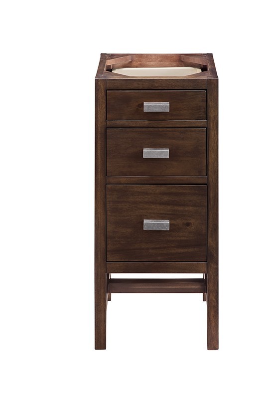 JAMES MARTIN E444-BC15-MCA ADDISON 15 INCH BASE CABINET WITH DRAWERS IN MID CENTURY ACACIA