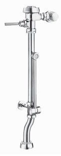 SLOAN 3017230 ROYAL BPW 1150-1.6 O F31AA 2 OF L/L SINGLE FLUSH BEDPAN WASHER EXPOSED MANUAL WATER CLOSET FLUSHOMETER, 1.6 GPF, 1 INCH IPS INLET, 1 1/2 INCH SPUD, POLISHED CHROME