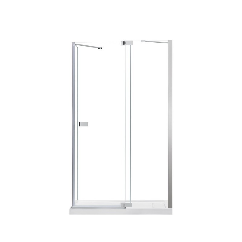 OVE DECORS 15SKA-HARB48 HARBOR 48 X 32 INCH PIVOT DOOR WITH SIDE PANEL AND SHOWER BASE KIT