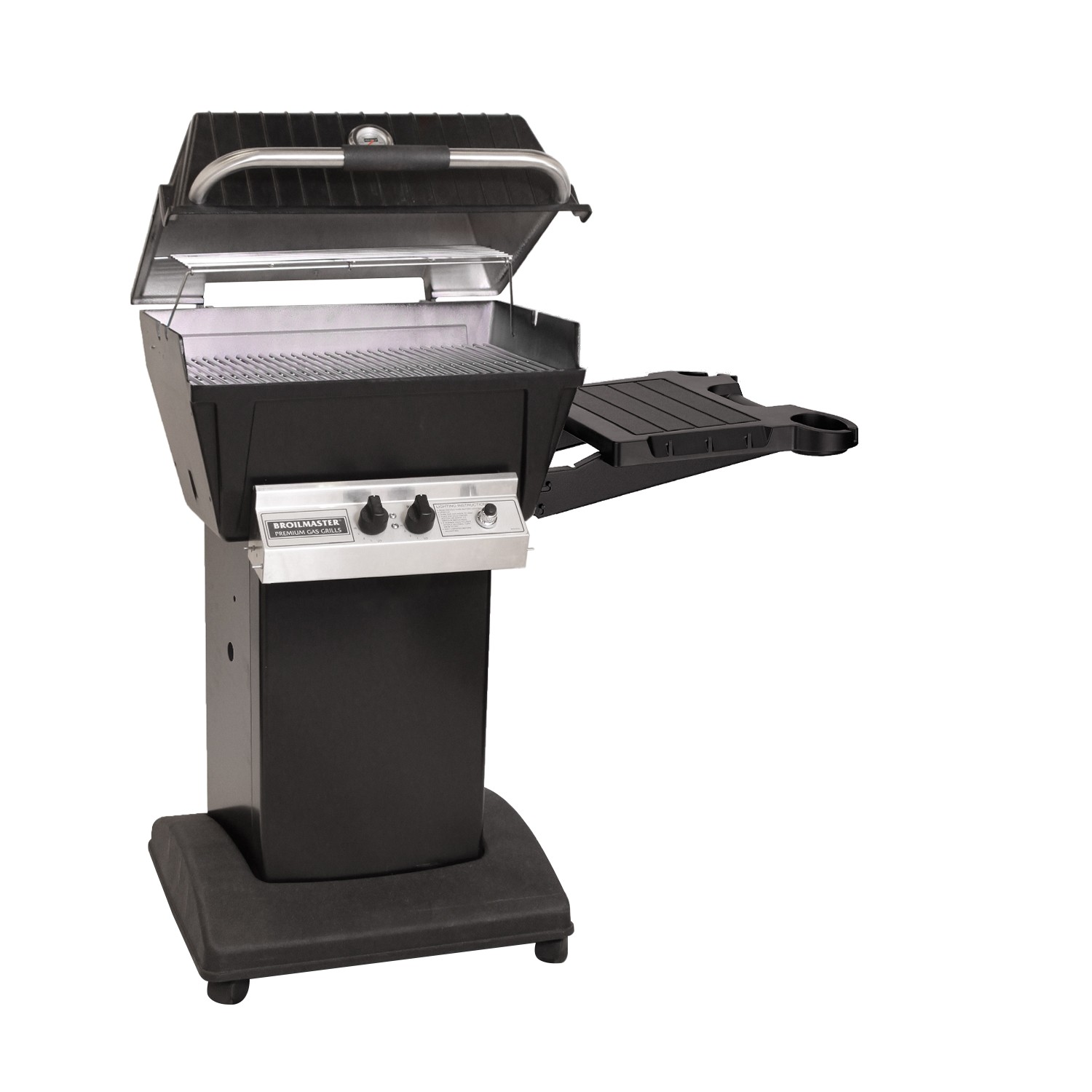 BROILMASTER H4XN DELUXE SERIES NATURAL GAS GRILL - BLACK