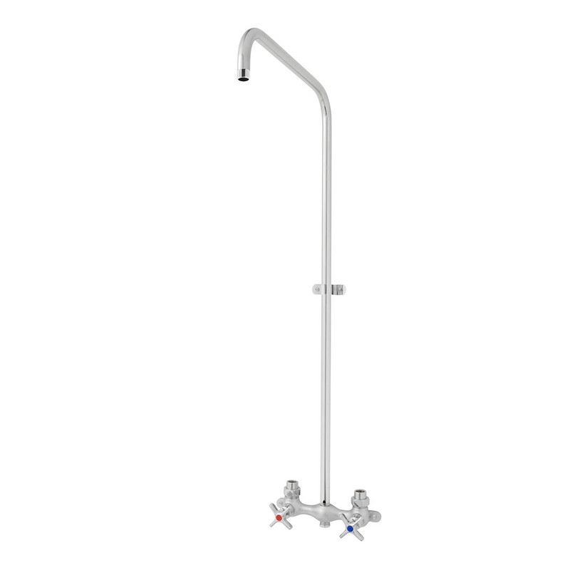 SPEAKMAN SC-1240-LH COMMANDER 17 INCH EXPOSED TWO HANDLE SHOWER - CHROME