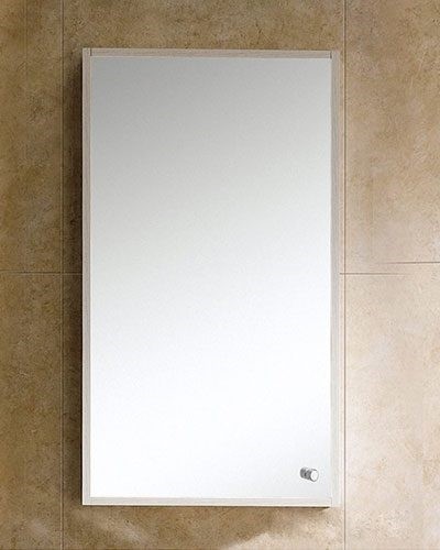 FINE FIXTURES GMMC18 GLAMOUR 17 3/4 INCH SURFACE MEDICINE CABINET