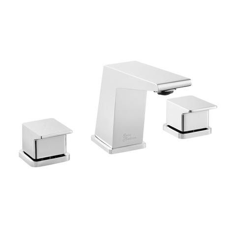 SWISS MADISON SM-BF32 CARRÉ WIDESPREAD DOUBLE HANDLE BATHROOM FAUCET