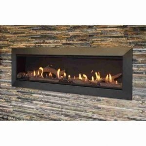 MAJESTIC ECHEL60IN-C ECHELON II 60 INCH TOP DIRECT VENT NATURAL GAS FIREPLACE WITH INTELLIFIRE TOUCH IGNITION SYSTEM