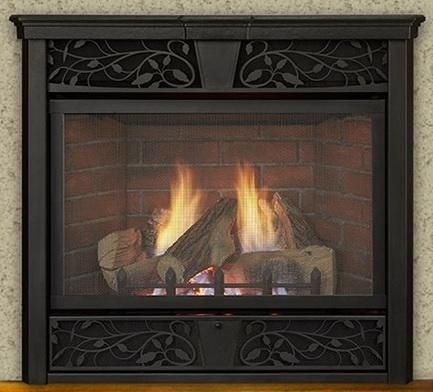 MONESSEN VFC24LNI SYMPHONY 24 INCH NATURAL GAS VENT FREE FIREPLACE WITH INTERMITTENT PILOT CONTROL