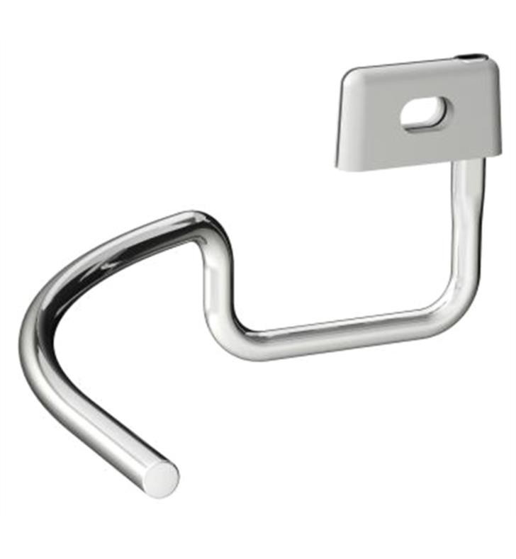 LAUFEN H3812850040001 VAL 10 3/8 INCH WALL MOUNT TOWEL HOLDER FOR WASHBASIN - CHROME