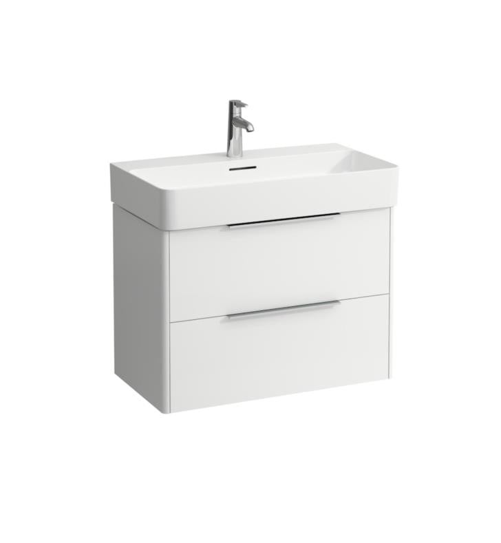 LAUFEN H4023521101 BASE 28 7/8 INCH WALL MOUNT SINGLE BASIN BATHROOM VANITY BASE