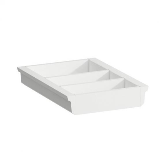LAUFEN H4954011606311 SPACE 7 7/8 INCH DRAWER ORGANIZER SMALL FOR VANITY UNITS - WHITE