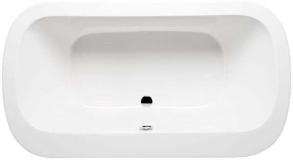 AMERICH AO6634TA2 ANORA 66 INCH X 34 INCH ROUND RECTANGULAR AIRBATH II BATHTUB WITH A WIDEN DECK FOR FAUCET MOUNT CAPABILITIES