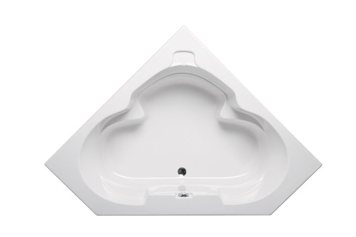 AMERICH BM0321TA2 BERMUDA III 59 INCH CORNER AIRBATH II BATHTUB