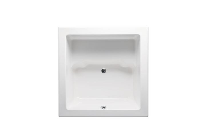 AMERICH BV4848BA5 BEVERLY 48 INCH JAPANESE INSPIRED BUILDER SERIES AND AIRBATH V COMBO BATHTUB WITH BUILD-IN MOLDED SEAT
