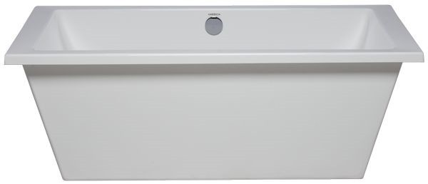 AMERICH DN6636T DESTIN 66 INCH FREESTANDING RECTANGLE SOAKER BATHTUB WITH INTEGRAL WASTE AND OVERFLOW
