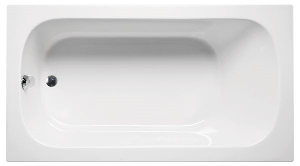 AMERICH MI6030L MIRO 60 INCH X 30 INCH RECTANGULAR LUXURY SERIES BATHTUB WITH LUMBAR SUPPORT