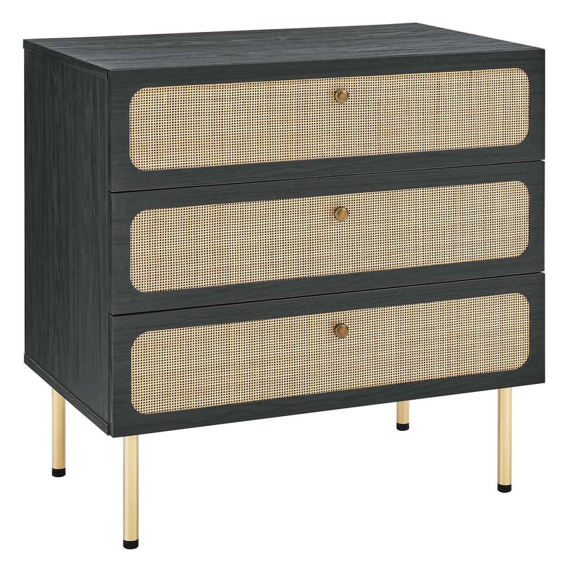 MODWAY MOD-7064 CHAUCER 31 INCH 3-DRAWER CHEST