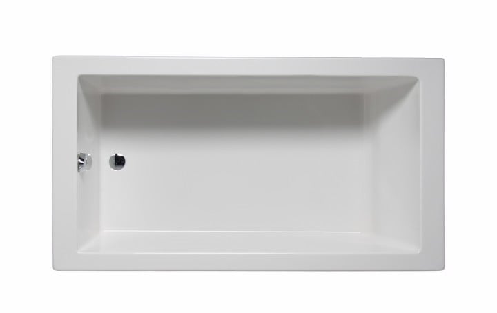 AMERICH WR5830ADAL WRIGHT 58 INCH RECTANGULAR ADA LUXURY SERIES BATHTUB WITH LUMBAR SUPPORT