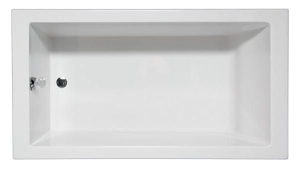AMERICH WR7232BA2 WRIGHT 72 INCH X 32 INCH RECTANGULAR BUILDER SERIES AND AIRBATH II COMBO BATHTUB WITH LUMBAR SUPPORT
