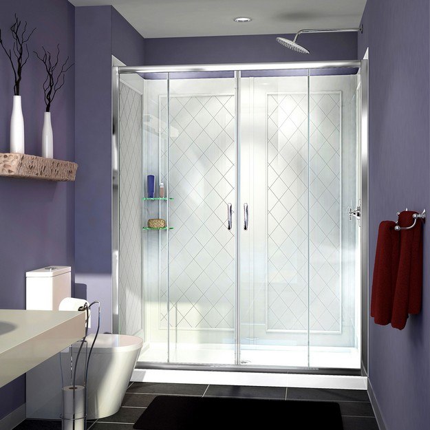 A E Bath And Shower Sk Nr38 Nw 38 Inch, Bathroom Shower Inserts
