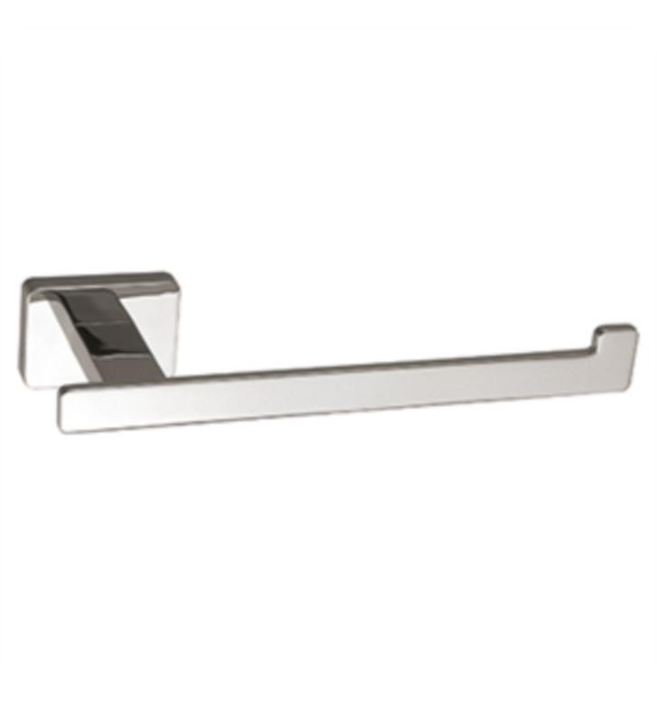 AQUABRASS ABAB03511PC SERIE 3500 7 INCH WALL MOUNT TOILET PAPER HOLDER - POLISHED CHROME