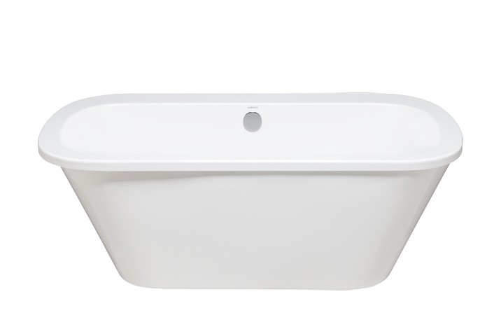 AMERICH SL6634T SORREL 66 INCH X 34 INCH TWO PIECE FREESTANDING SOAKER BATHTUB WITH INTEGRAL WASTE AND OVERFLOW