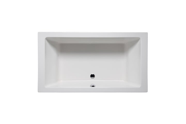 AMERICH VO6036P VIVO 60 INCH RECTANGULAR PLATINUM SERIES BATHTUB WITH LUMBAR SUPPORT