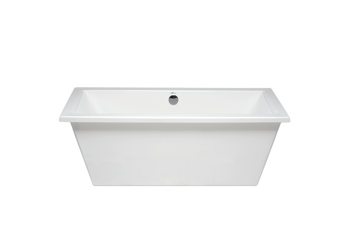 AMERICH WA6636T WADE 66 INCH FREESTANDING RECTANGULAR SOAKER BATHTUB WITH INTEGRAL WASTE AND OVERFLOW