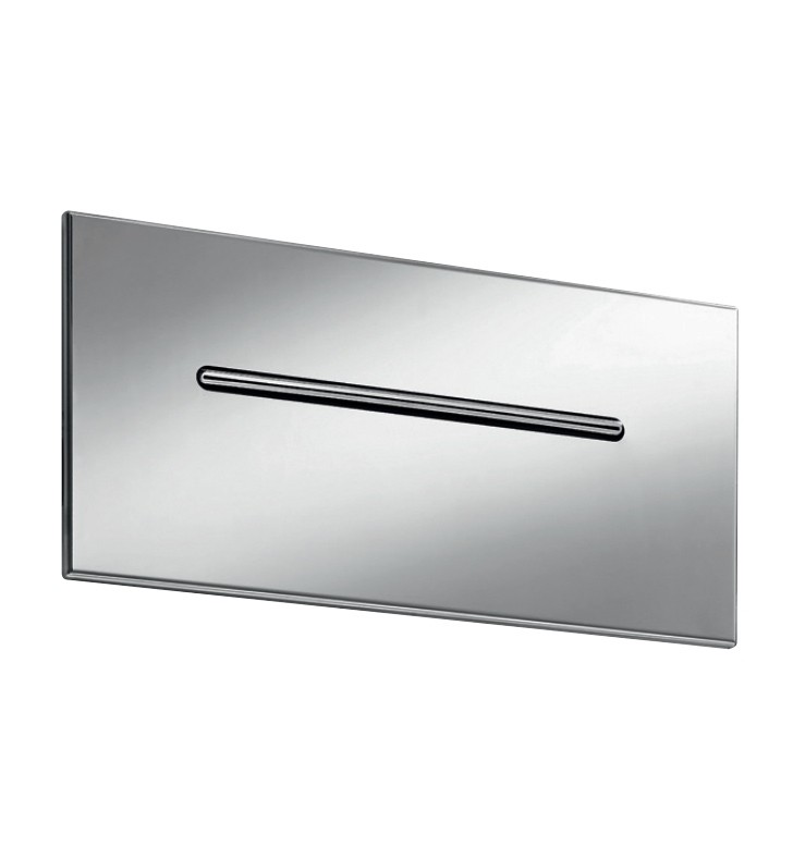 AQUABRASS ABSC02581 11 7/8 INCH SINGLE-FUNCTION RECTANGULAR RECESSED CASCADING CHUTE
