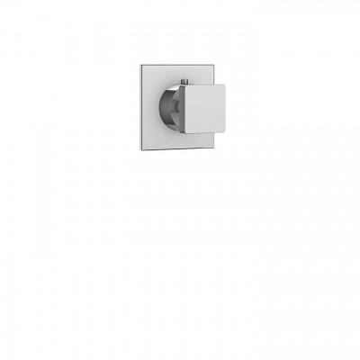 AQUABRASS ABST93233 THREE WAY SHARED FUNCTIONS SQUARE TRIM SET FOR 61934 INDEPENDENT DIVERTER