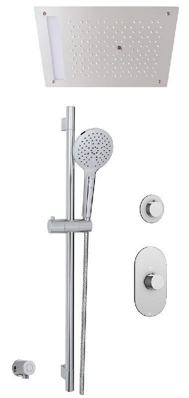 AQUABRASS ABSZSFD07GPC SHOWER SYSTEM D7G SHOWER FAUCET - POLISHED CHROME