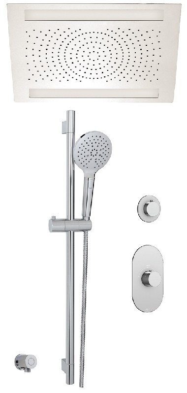 AQUABRASS ABSZSFD09GPC SHOWER SYSTEM D9G SHOWER FAUCET - POLISHED CHROME