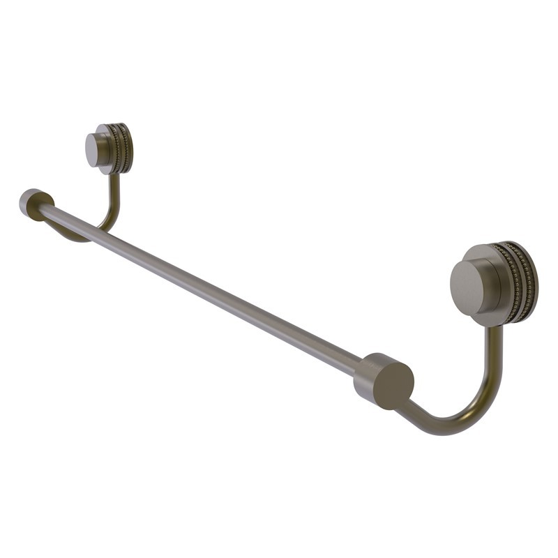 ALLIED BRASS 421D/24 VENUS 25 INCH TOWEL BAR WITH DOTTED ACCENT