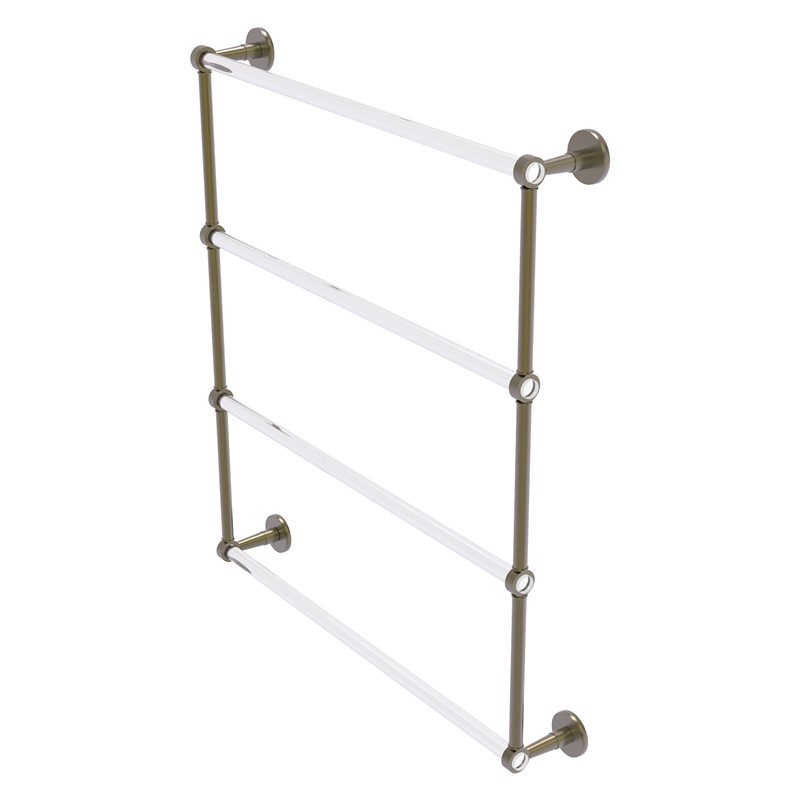 ALLIED BRASS CV-28-30 CLEARVIEW 32 5/8 INCH LADDER TOWEL BAR