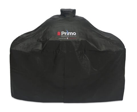 PRIMO CERAMIC GRILLS PG00417 GRILL COVER FOR OVAL X-LARGE 400 AND OVAL LARGE 300 WITH ISLAND TOP