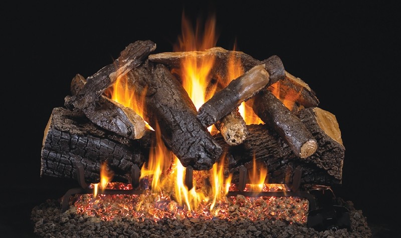 REAL FYRE CHMJ VENTED CHARRED SERIES MAJESTIC GAS LOGS