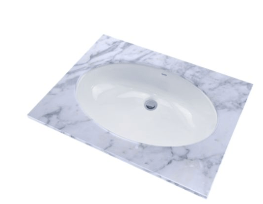 TOTO LT1506G#01 23 INCH OVAL UNDERCOUNTER LAVATORY