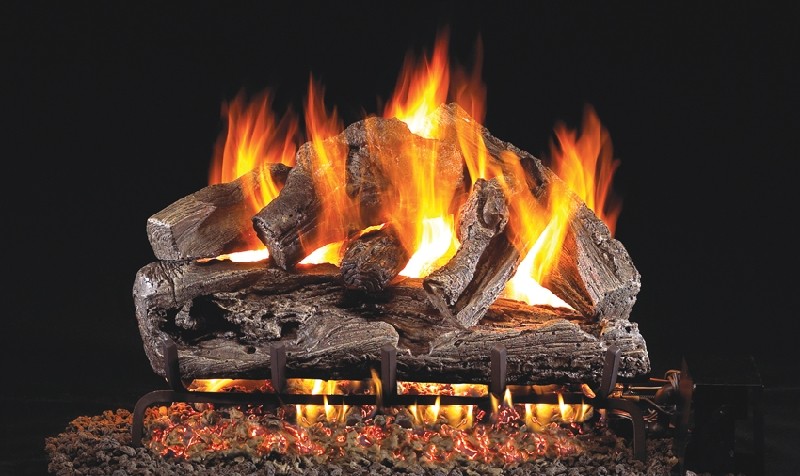REAL FYRE RRO VENTED CLASSIC SERIES RUGGED OAK GAS LOGS