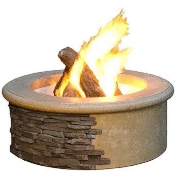 AMERICAN FYRE DESIGNS 685-11-M6C 39 INCH ROUND CONTRACTOR'S MODEL FIREPIT