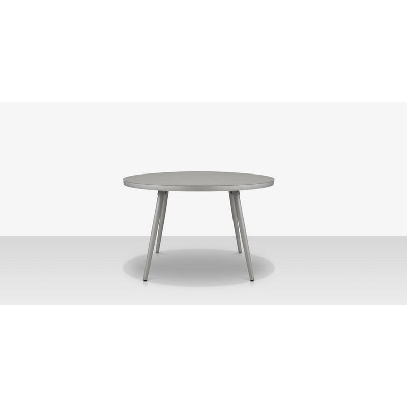 SOURCE FURNITURE SF-2028-325 ARIA 48 INCH ROUND ALUMINUM FRAME DINING TABLE