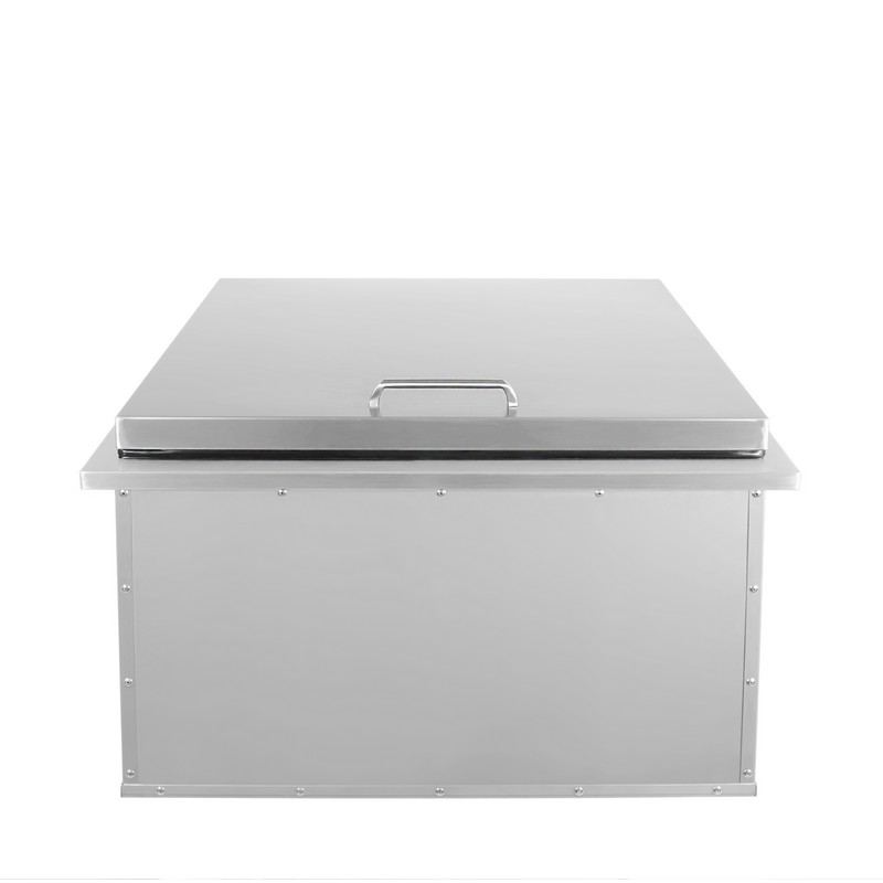 WILDFIRE OUTDOOR LIVING WF-SIC 24 1/8 INCH STAINLESS STEEL ICE CHEST - SMALL