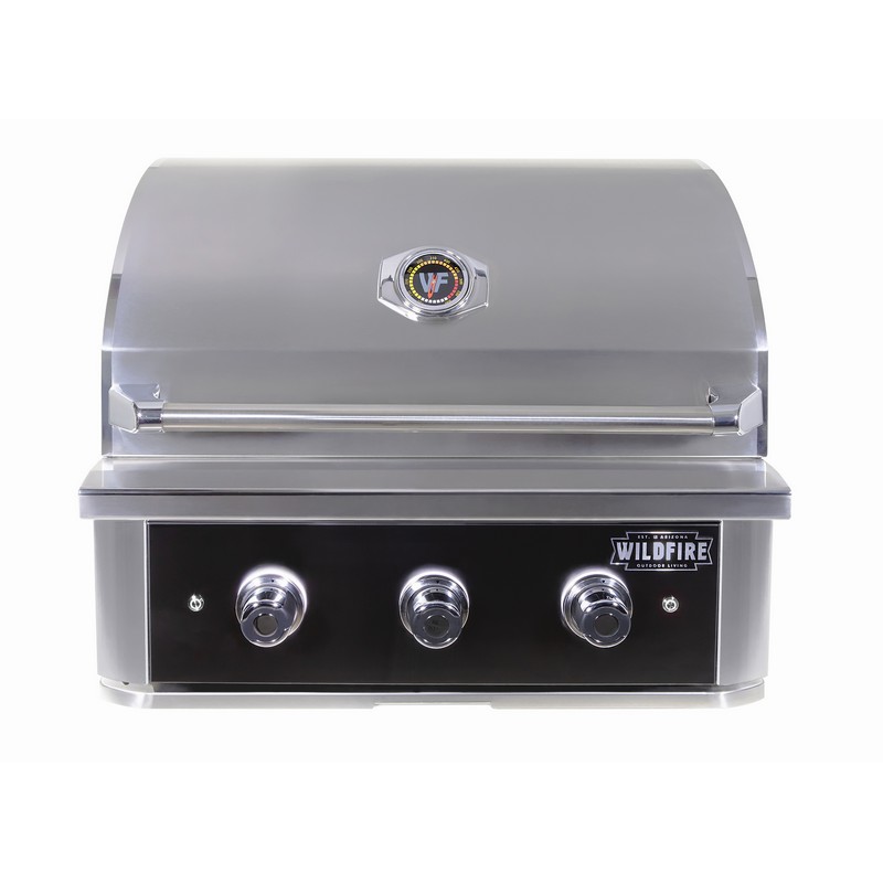 WILDFIRE OUTDOOR LIVING WF-PRO30G-RH RANCH PRO 30 INCH STAINLESS STEEL GAS GRILL