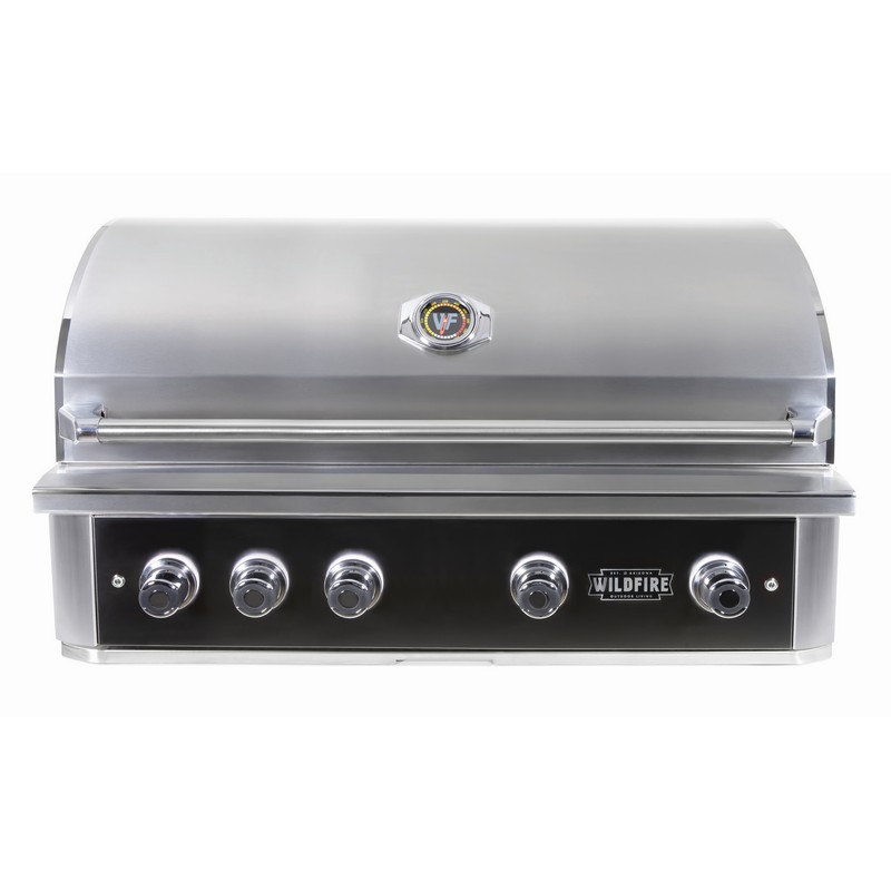 WILDFIRE OUTDOOR LIVING WF-PRO42G-RH RANCH PRO 42 INCH STAINLESS STEEL GAS GRILL