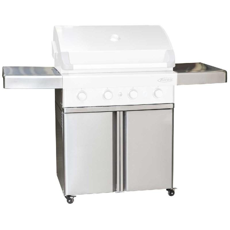 BARBEQUES GALORE 368497 32 INCH UNIVERSAL GRILL CART FOR TURBO AND TURBO ELITE
