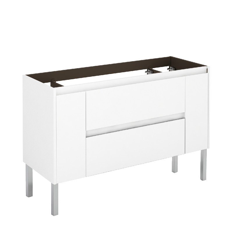 WS BATH COLLECTIONS AMBRA 120F BASE 47 INCH FREE STANDING BATHROOM VANITY BASE