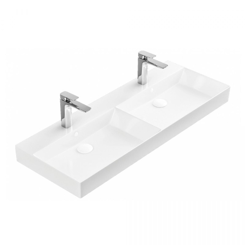 WS BATH COLLECTIONS ENERGY 120 47 1/4 INCH WALL MOUNT OR VESSEL BATHROOM SINK