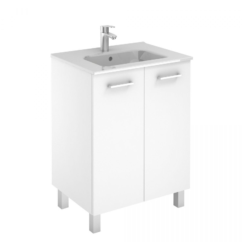 WS BATH COLLECTIONS LOGIC 70 27 5/8 INCH FREE STANDING BATHROOM VANITY