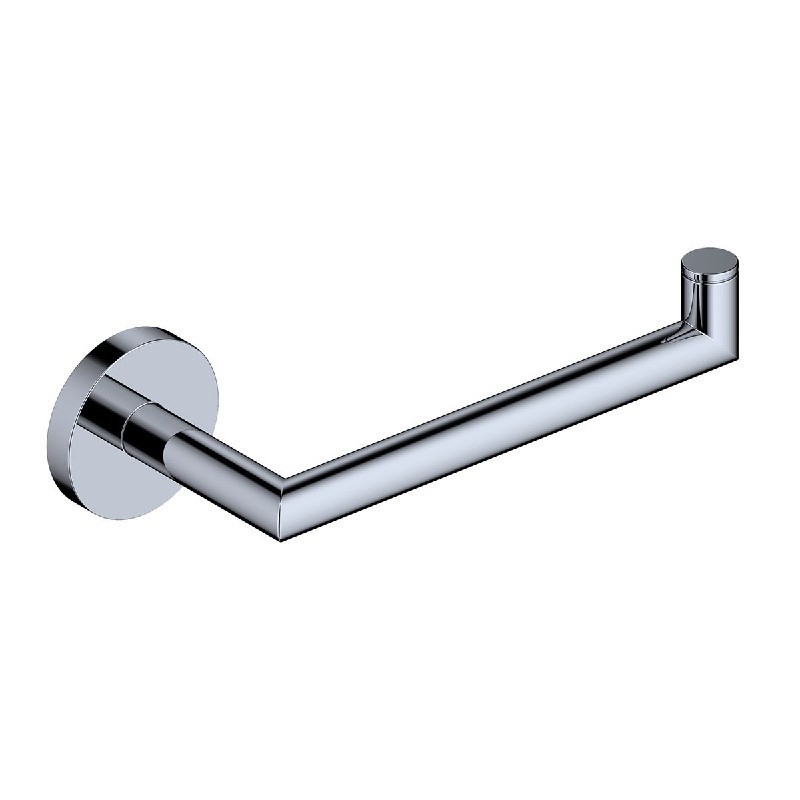 WS BATH COLLECTIONS PURA WSBC 203204 7 3/8 INCH TOILET PAPER HOLDER - POLISHED CHROME
