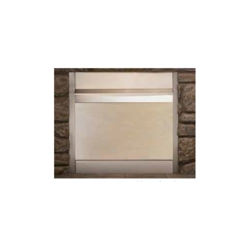 SUPERIOR 36-EODC 1 INCH OUTDOOR WEATHER COVER FOR 36 INCH VENT-FREE GAS FIREPLACE - STAINLESS STEEL